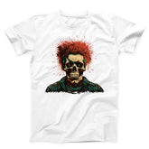 Redheaded Skeleton Punk Unisex t-shirt
